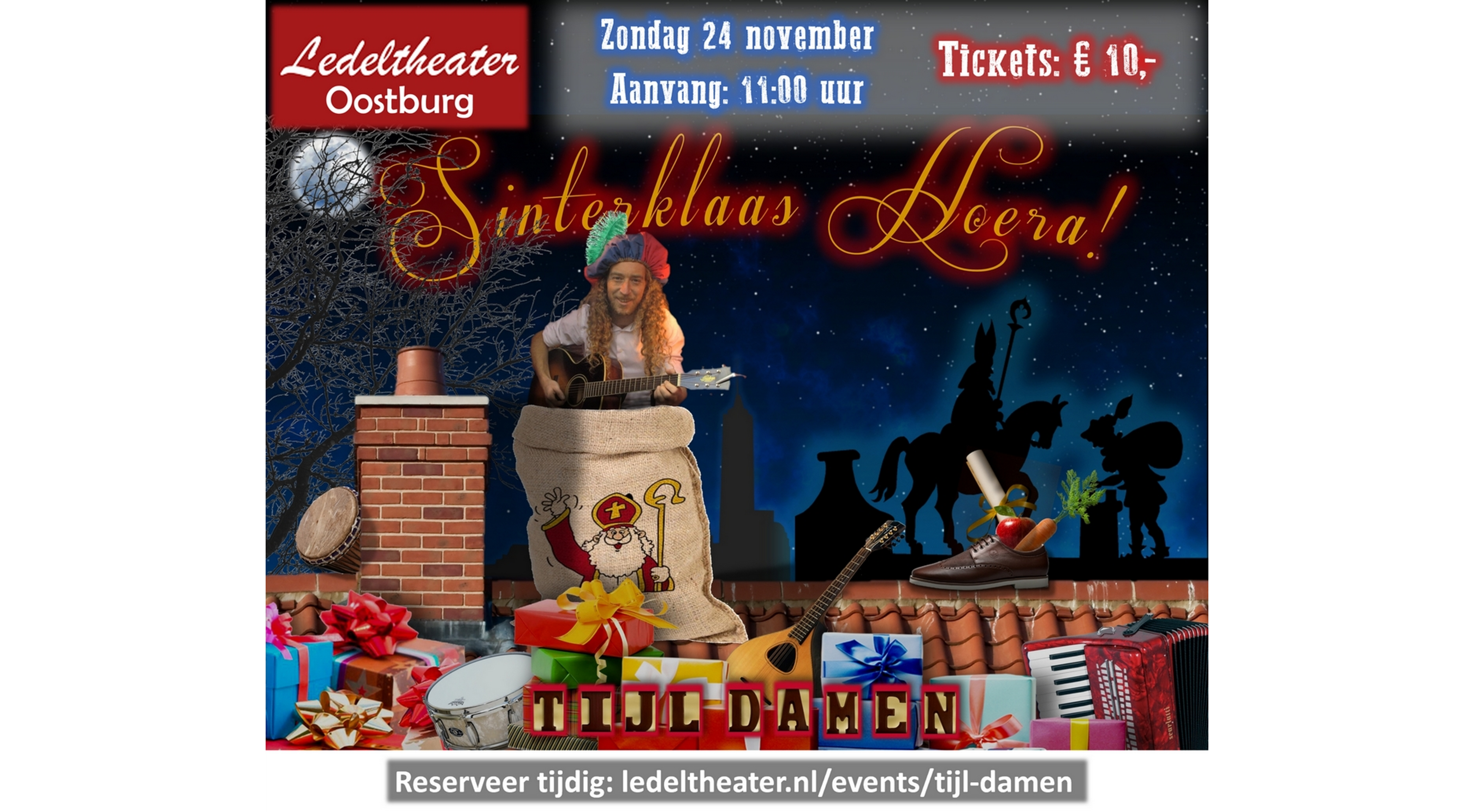 Sinterklaasshow Ledeltheater Oostburg